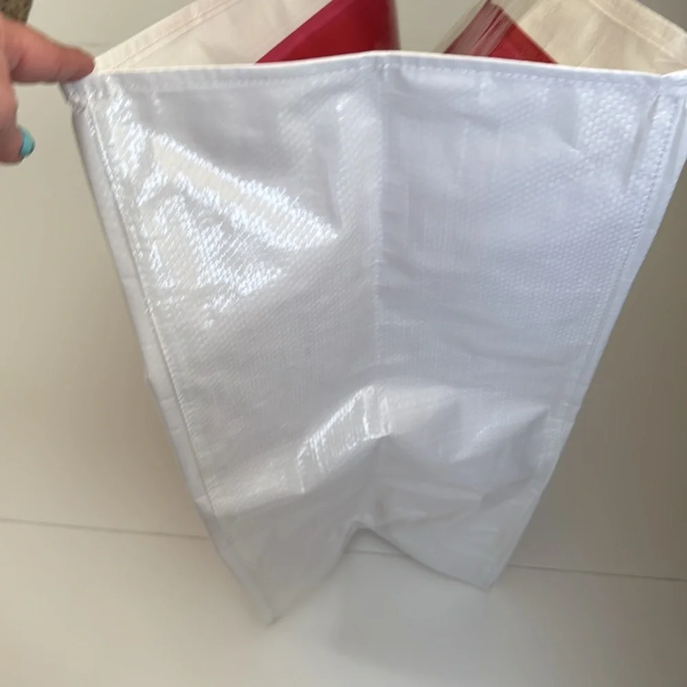 Kate Spade LIMIT EDITION x Target Large Red and White Tote Bag